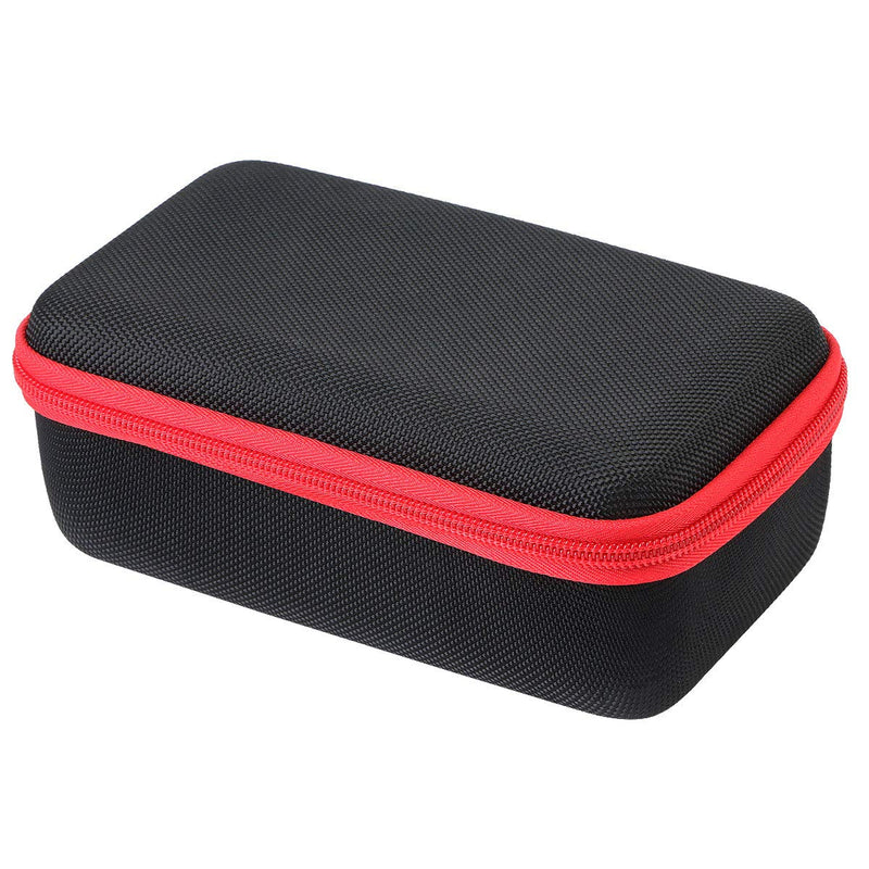 Aenllosi Storage Case for Rode VideoMic GO On Camera Microphone - Black/Red(only case)