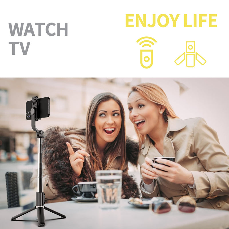 Selfie Stick Tripod, All in One Extendable & Portable iPhone Tripod Selfie Stick with Wireless Remote Compatible with iPhone 13 12 11 pro Xs Max Xr X 8Plus 7, Galaxy Note10/S20/S10/OnePlus 9/9 PRO etc