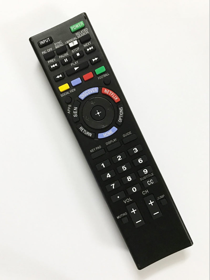 Replacement Remote Controller use for XBR-70X850B XBR-65X850B KDL-40W600B KDL-32W700B Sony HD Smart LED TV