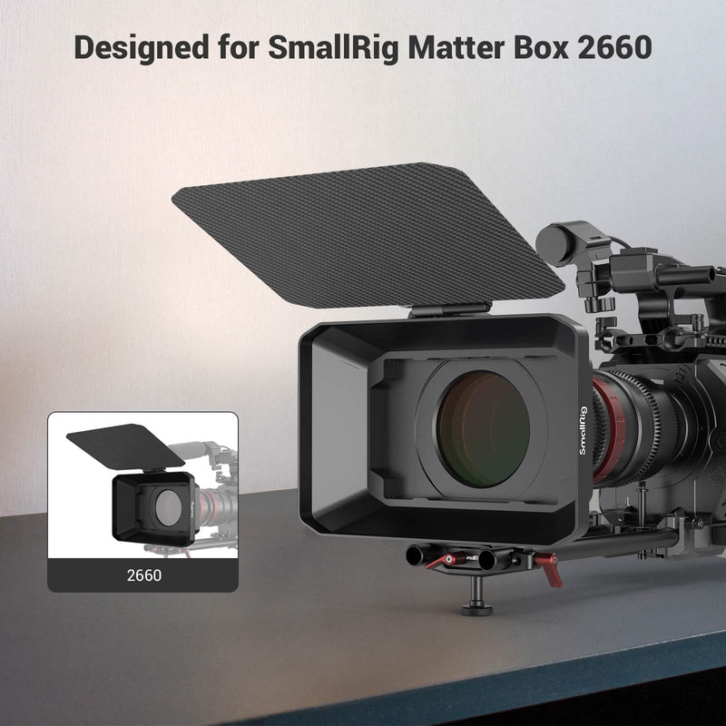 SMALLRIG 15mm LWS Rod Support for SmallRig 2660 Matte Box, Vertical and Horizontal Adjustment - 2663