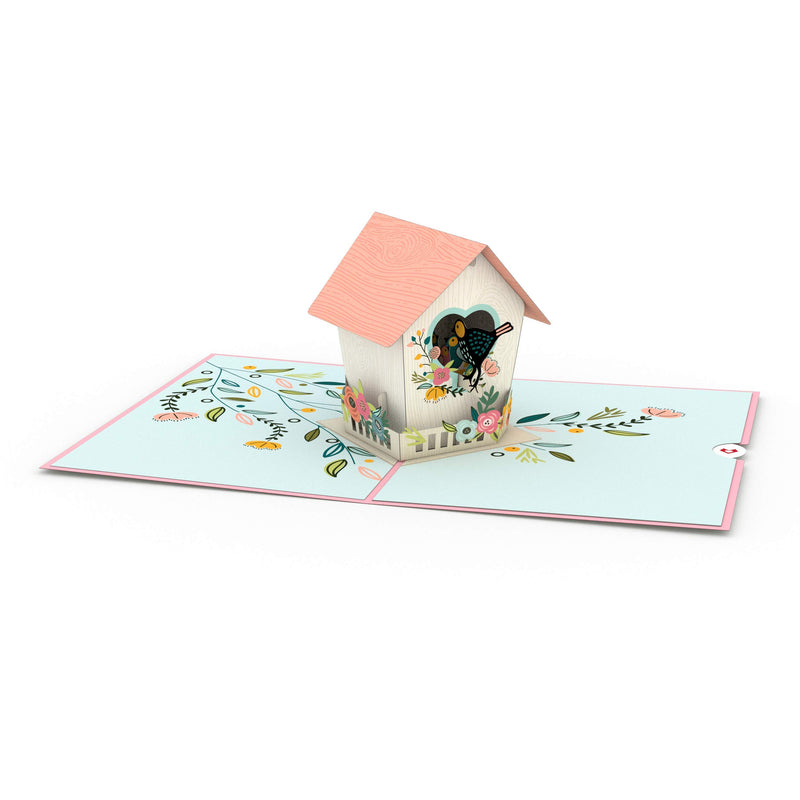 Lovepop Mother's Day Birdhouse Pop Up Card - 3D Card, Mother's Day Pop Up Card, Card for Mom, Mothers Day Card for Wife, Greeting Card, 3D Mother's Day Card, Mom Card