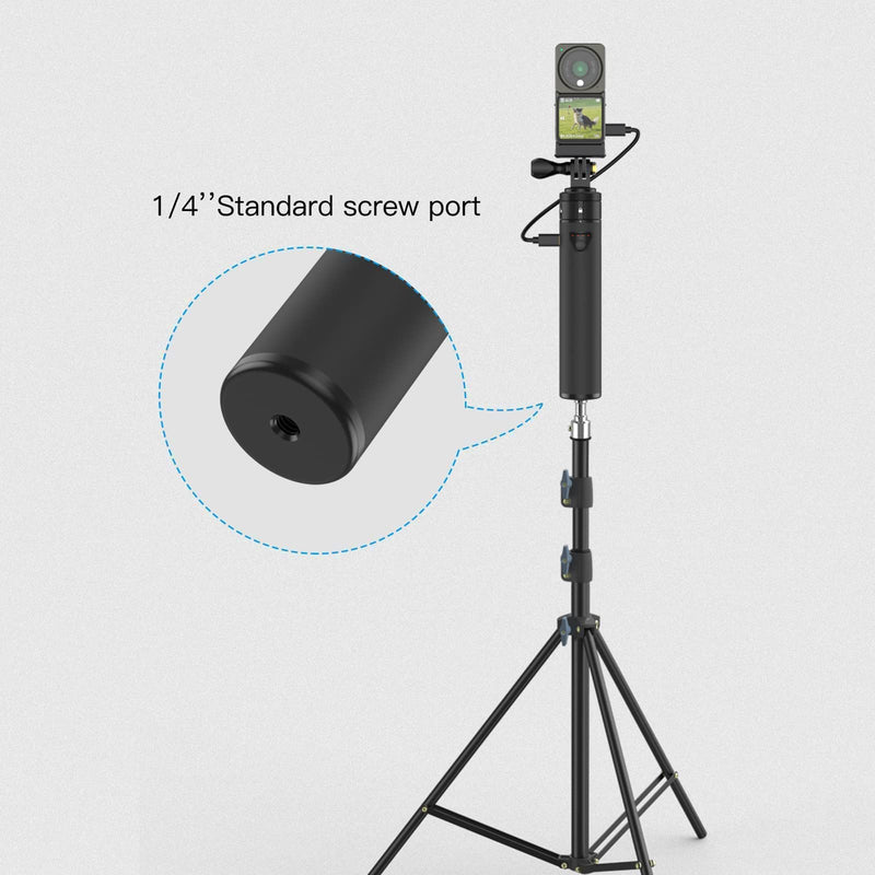 Smatree Charger Stick for DJI Osmo Action 2, 5000mah Portable Power Stick Compatible with DJI Action 2 Dual-Screen Combo, External Battery Charger with Dual Output Port for DJI Action 2