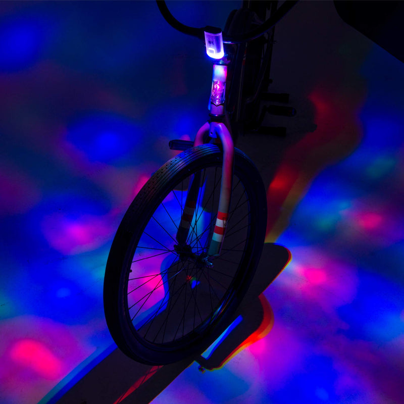 Bike Party Disco Handlebar Bicycle Light, Black