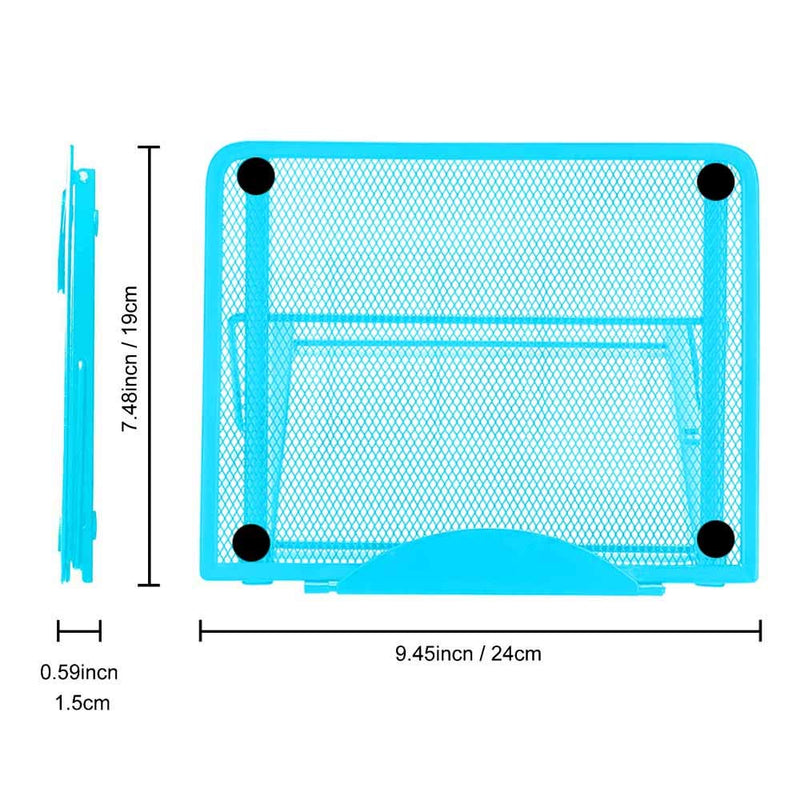 Diamond Painting Accessories Stand for Light Pad, Adjustable Holder Light Box Laptop Pad Non-Skidding Stand for A4 LED Tracing Box blue