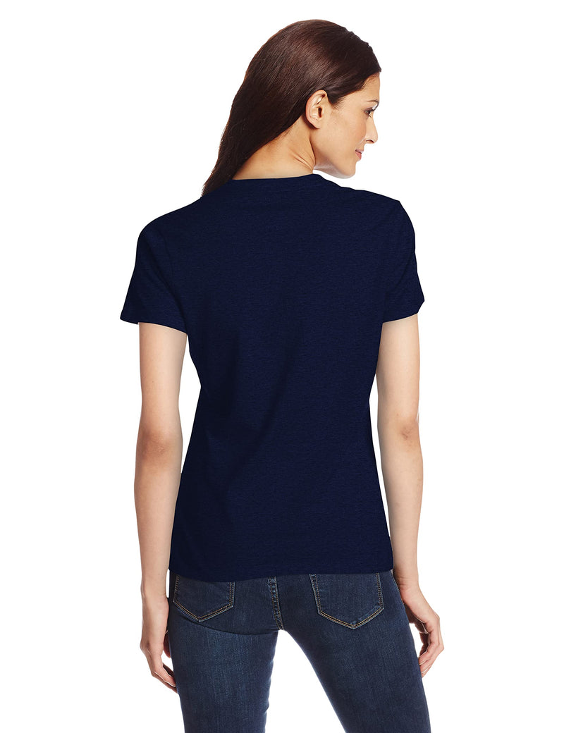 Hanes Women’s Perfect-T Short Sleeve T-shirt Small Black