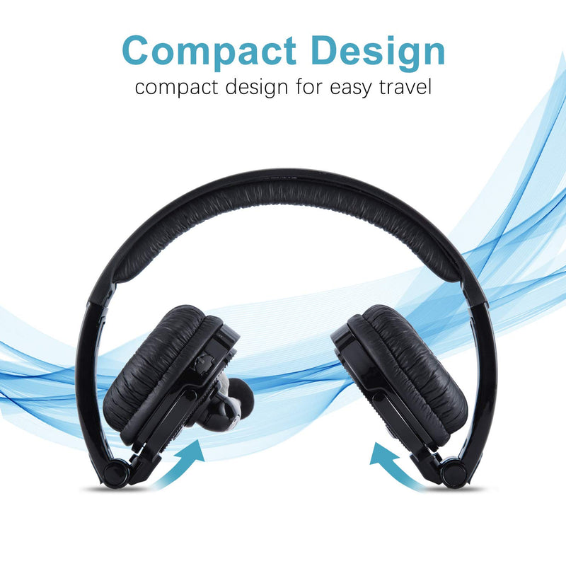 [AUSTRALIA] - Bluetooth Headsets with Mic, Noise Cancelling Wireless Bluetooth Headphones Hands Free On Ear Phone Headset with Boom Microphone for iPhone,Office Phone Call Center Customer Service PC PS4 TV Trucker 