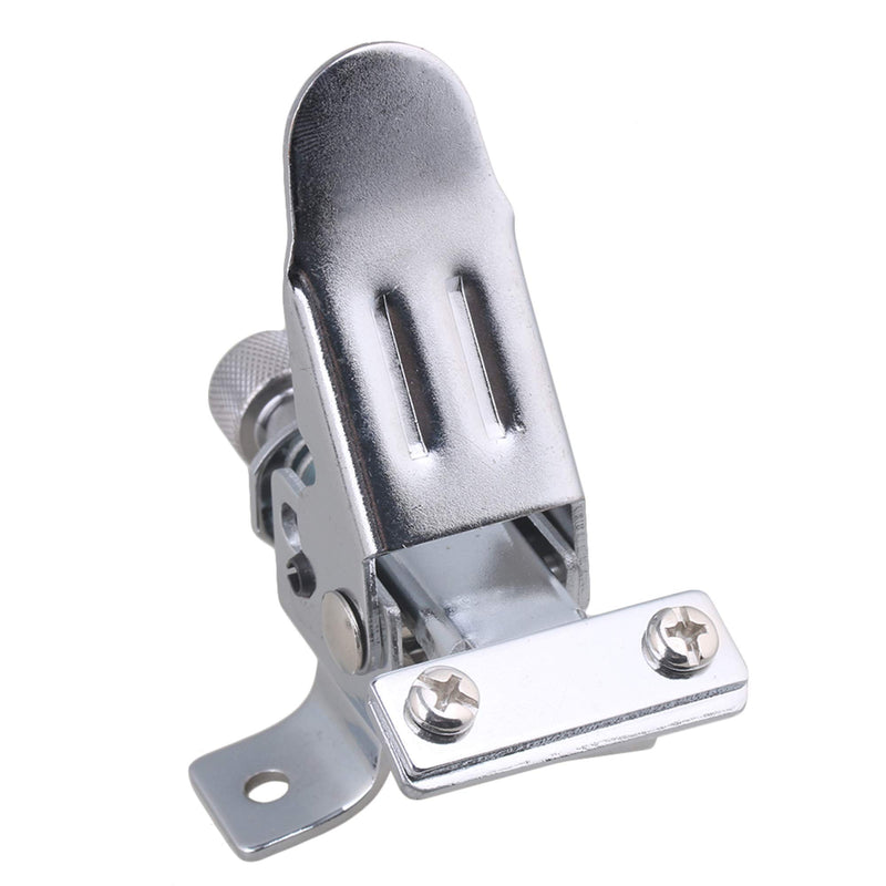 [AUSTRALIA] - lovermusic lovermusic Silver Metal Type B Strainer Throw Off Butt End Set Replacement for Snare Drum 