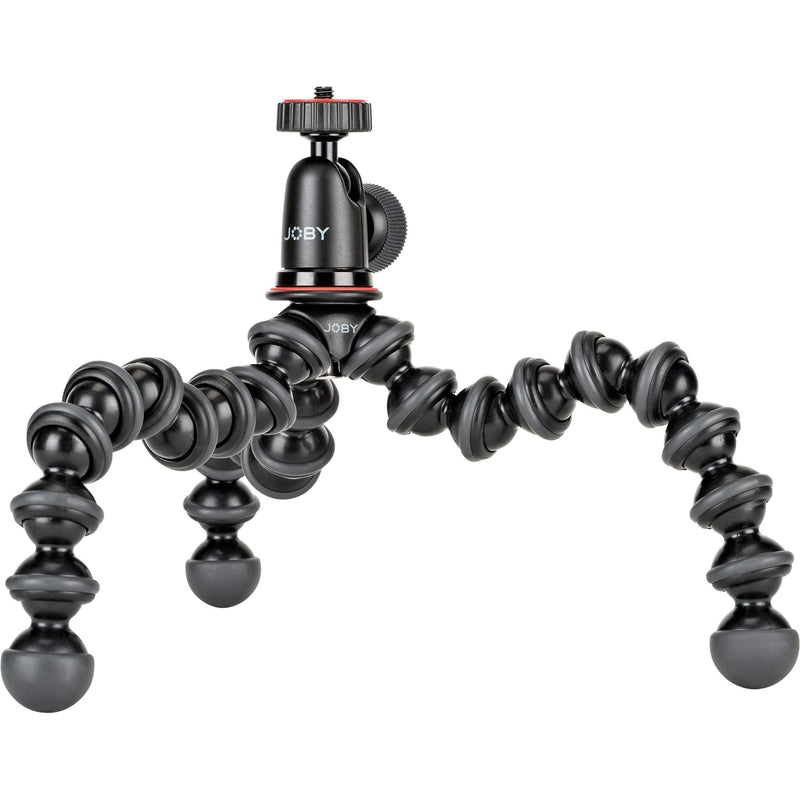 Joby JB01503 GorillaPod 1K Kit. Compact Tripod 1K Stand and Ballhead 1K for Compact Mirrorless Cameras or Devices up to 1k (2.2lbs). Black/Charcoal.