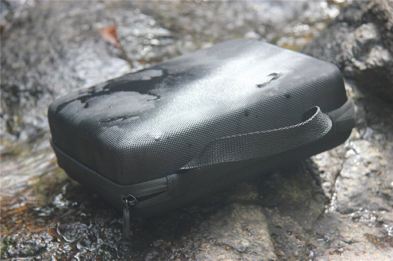 TEKCAM Large Carrying Case Protective Camera Storage Bag Compatible with Gopro Hero 9 8 7 Black HERO6 5/AKASO EK7000 Brave 4 5 6 V50X/Dragon Touch/APEXCAM/Vemont 4K Action Camera Travel Case Case-Large