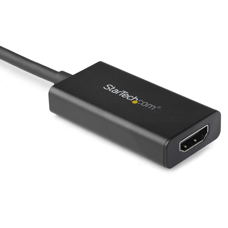 [AUSTRALIA] - StarTech.com DisplayPort to HDMI Adapter with HDR - 4K 60Hz - Black - DP to HDMI Converter (DP2HD4K60H) 