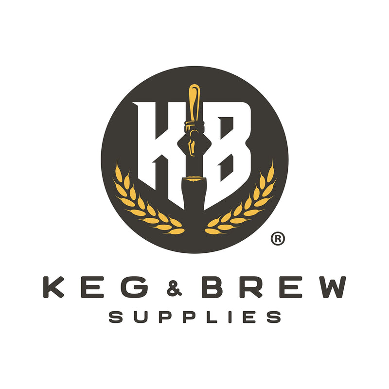 K&B Draft Beer Shank Tailpiece 3/16" I.D. - Kits (Chrome Elbow Tailpiece, with Wing Nut) Chrome Elbow Tailpiece