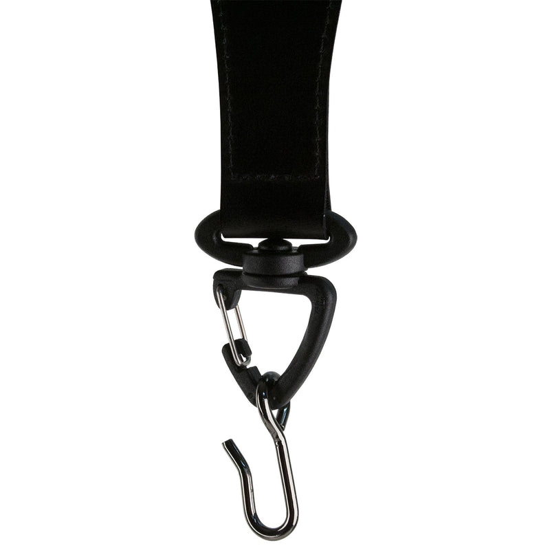 Pro Tec A241 Leather Bassoon Non-Slip Seat Strap with Lockable Hook
