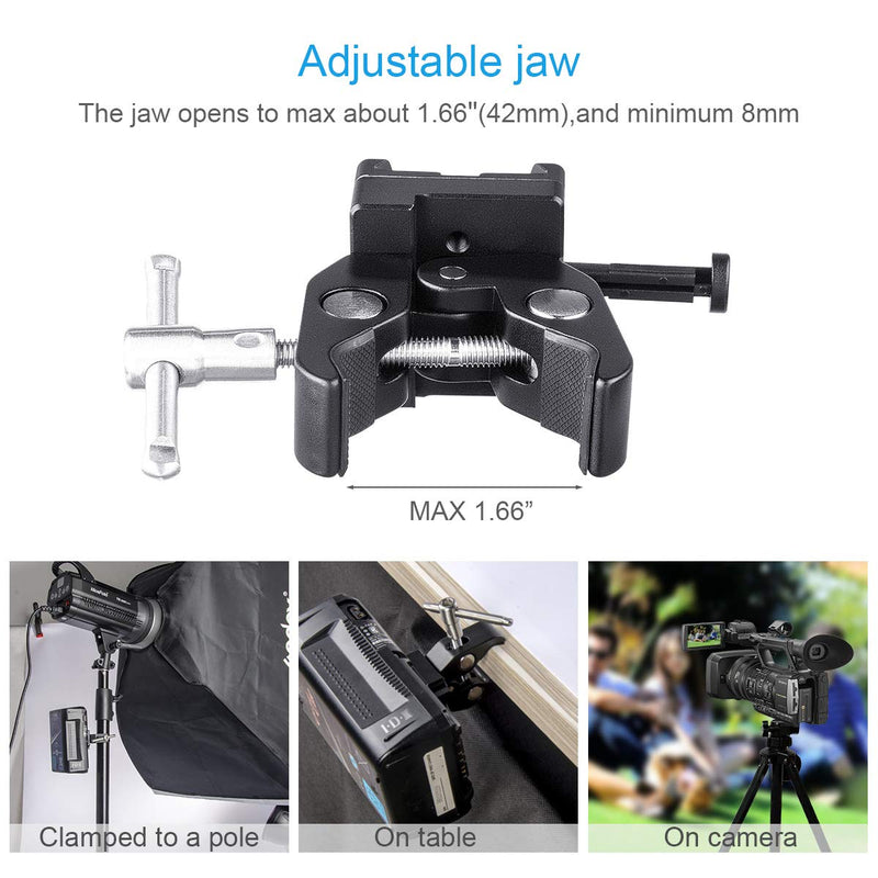 [AUSTRALIA] - Fomito V-Mount V-Lock Battery Clamp Quick Release Plate for Sony BP Battery 