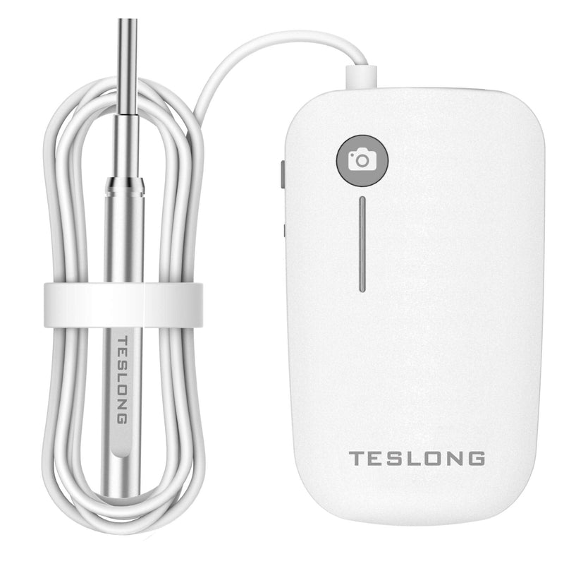[AUSTRALIA] - Teslong Digital Otoscope with Ear Wax Remover, Teslong Ear Camera with Ear Wax Removal Tools, Video Ear Scope Otoscope with Light for iPhone, iPad, Android Phone, USB, Ear Picks, Waterproof, 1080p HD 