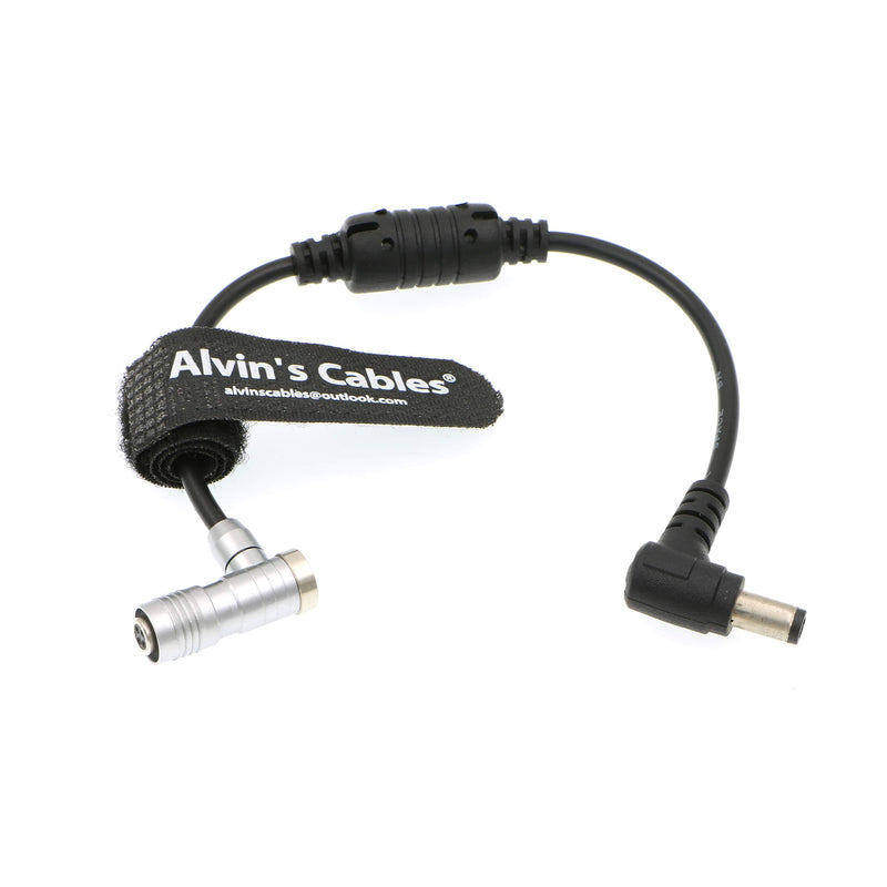 Alvin's Cables Portkeys BM5 BM7 Monitor Power Cable Right Angle 4 Pin to Right Angle DC Male Straight Cable