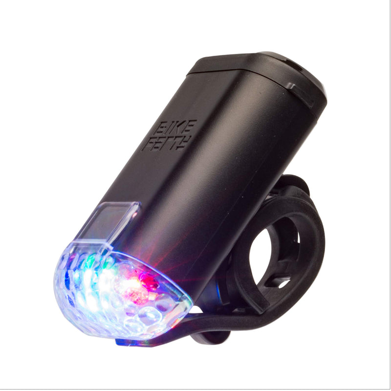 Bike Party Disco Handlebar Bicycle Light, Black