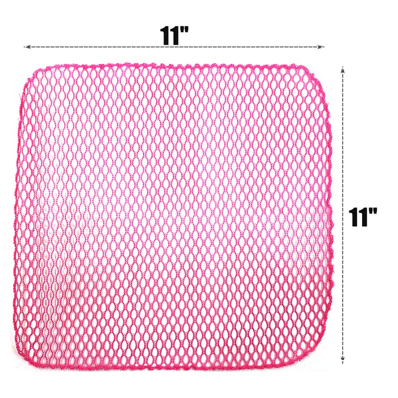 Olivia tree 10PCS Basic Dish wash net, Dish Washing Sponges, Scrubbers, Wash Cloths, Rags, Brush,Scrubbing Spong (pink5,yellow5)