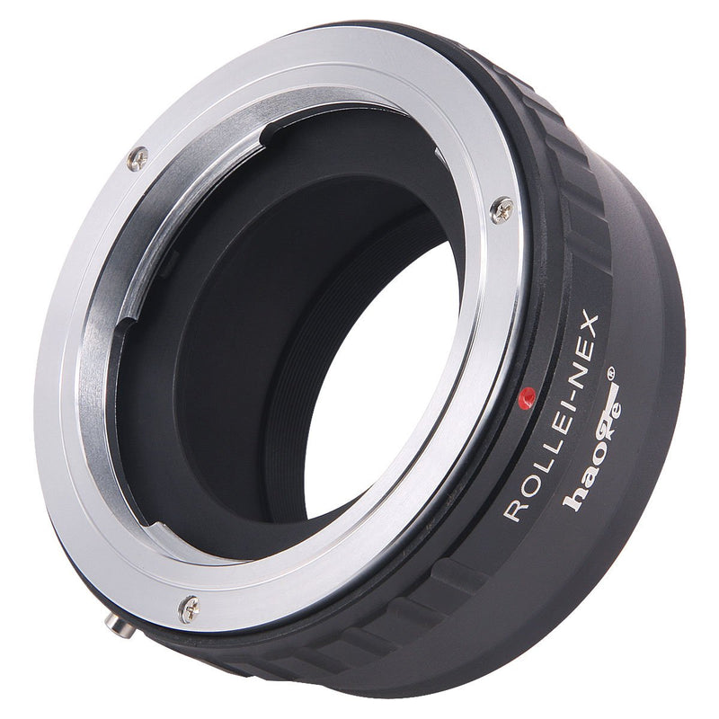 Haoge Manual Lens Mount Adapter for Rollei 35 SL35 QBM Quick Bayonet Mount Lens to Sony E NEX Camera a3000 a3500 a5000 a5100 a6000 a6400 a6500 A7 A7R A7S A7II A7RII A7SII A7III A7RIII A9 VG30 FS7 FS5