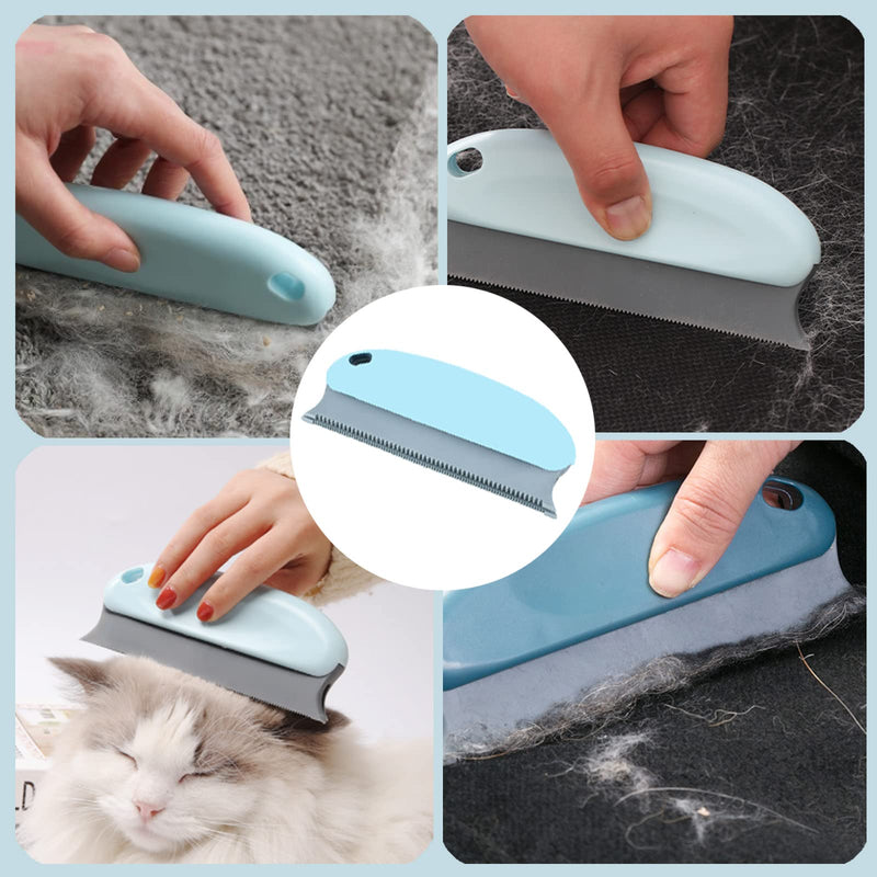 Lint Remover,Lint Roller,Lint Cleaner Pro Fabric Shaver Fuzz Remover Pet Hair Remover for Couch Reusable Dog Hair Carpet Scraper Shaver for Clothes Sweater Woven Coat No More Fluff (Green) Green