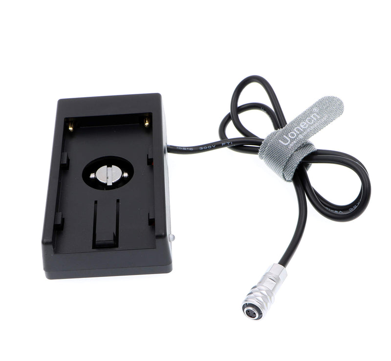 [AUSTRALIA] - Uonecn Movie Blackmagic Cinema Camera BMCC 4K BMPCC Power Supply Mount Plate Adapter for Sony NP-F970 Battery 
