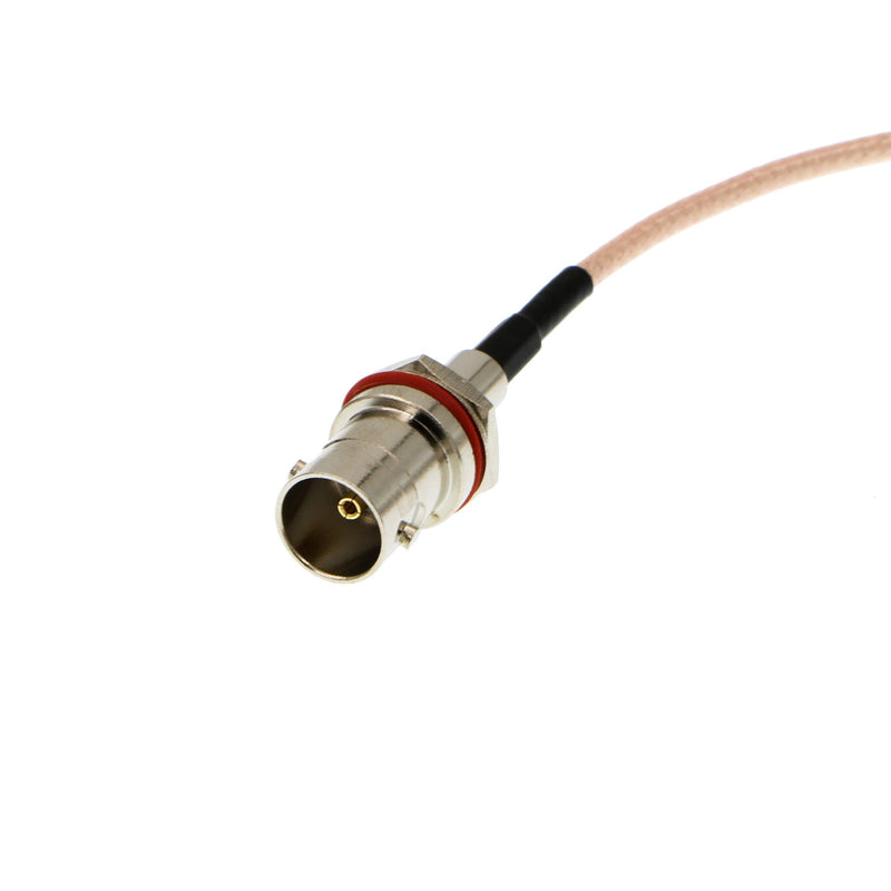 HD SDI DIN 1.0/2.3 Right Angle to BNC Female RG179 Cable for Blackmagic HyperDeck Shuttle 75ohm 12'' right angle DIN to BNC Female