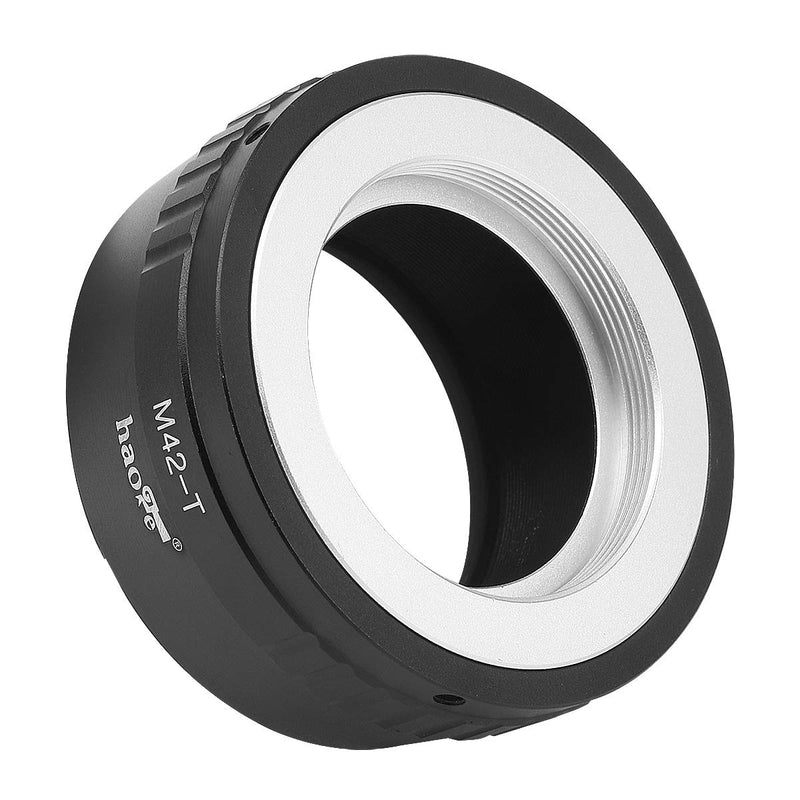 Haoge Manual Lens Mount Adapter for M42 42mm Screw-Mount Lens to Leica L Mount Camera Such as T, Typ 701, Typ701, TL, TL2, CL (2017), SL, Typ 601, Typ601, Panasonic S1 / S1R