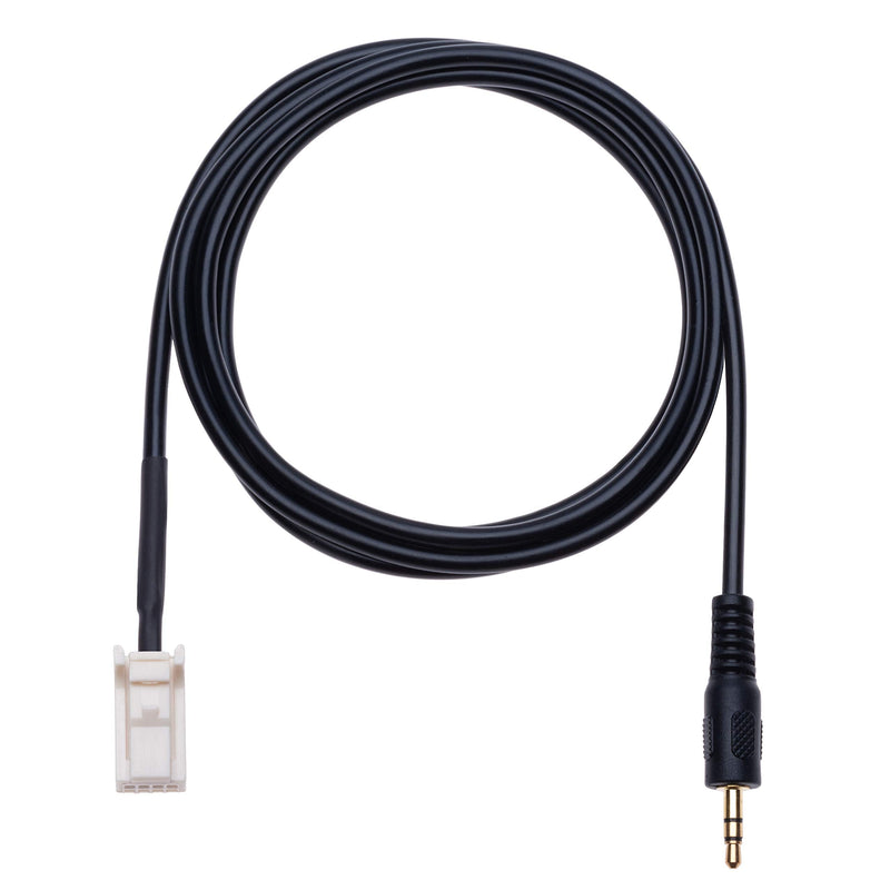 [AUSTRALIA] - AUX Input Audio Cable Adapter Compatible with Suzuki SX4 Grand Vitara Swift Jimny Clarion car Radio and Subaru BRZ Forester Outback Legacy Impreza | 8 pin | 4.9 ft 