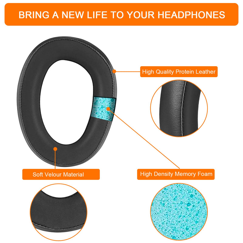[AUSTRALIA] - Replacement Ear Pads for GSP 600, Ear Cushions Covers Repair Parts Compatible with GSP 670, GSP 500 Gaming Headphones Headset, Easy Installation and Noise Isolation 