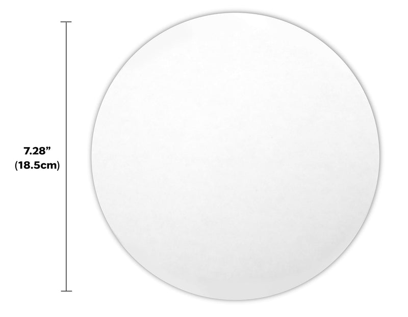 Premium Qualitative Filter Paper, 100 Pack - 7.28" (18.5cm) - Eisco Labs