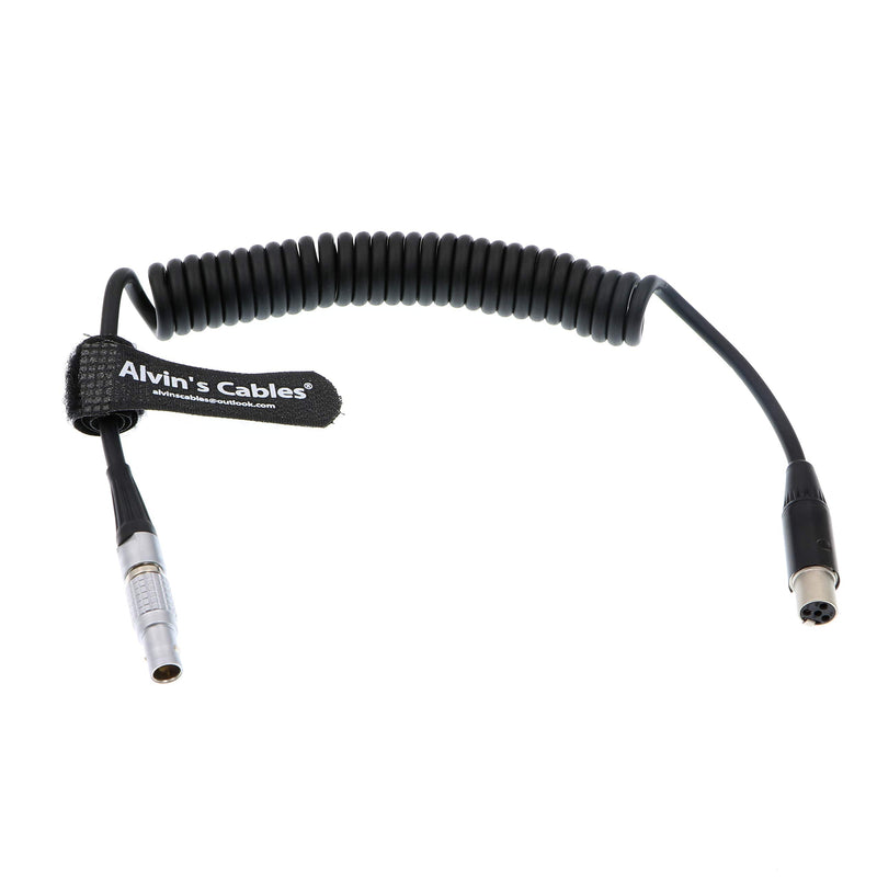 Alvin's Cables ARRI RED Camera 12V Monitor Power Cable for TV Logic Monitor 2 Pin Male to Mini XLR 4 Pin Female