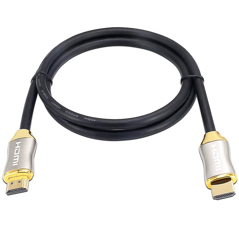 KIN&P HDMI Cable 10ft Ultra High Speed 18Gbps HDMI Cables 2.0/1.4a Support 3D 2160P, HD 4k,Ethernet,Audio Return Channel,Lossless Audio and Video Transmission- Full Hd [Latest Version] 10Feet