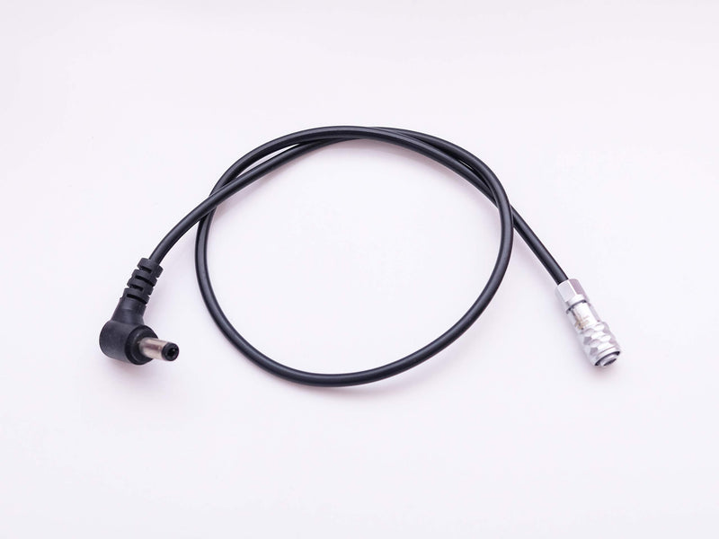 DC 5.5/2.5mm Right Angled Power Cable for BMPCC 4K Blackmagic Pocket Cinema Camera