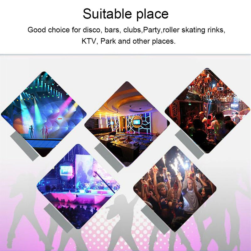 [AUSTRALIA] - Party Lights,Disco DJ Lights Rave Stage Lighting Projector Effect Sound Activated Flash Strobe Light with Remote Control for Parties Home Show Bar Club Birthday KTV DJ Pub Karaoke Christmas Holiday 