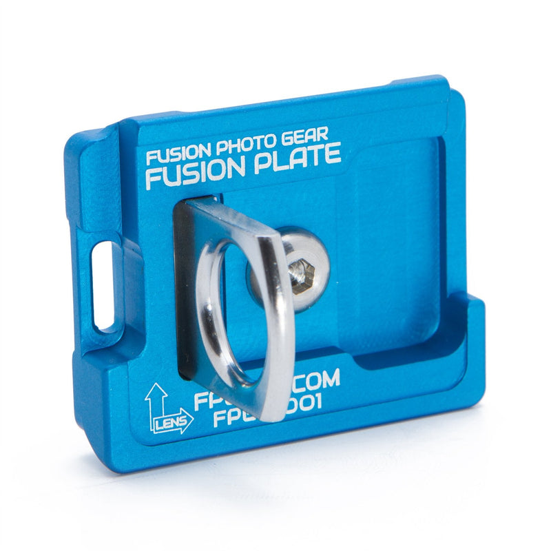 Fusion Photo Gear FPG-2001 Manfrotto 200PL/RC2 Compatible Fusion Plate, Blue