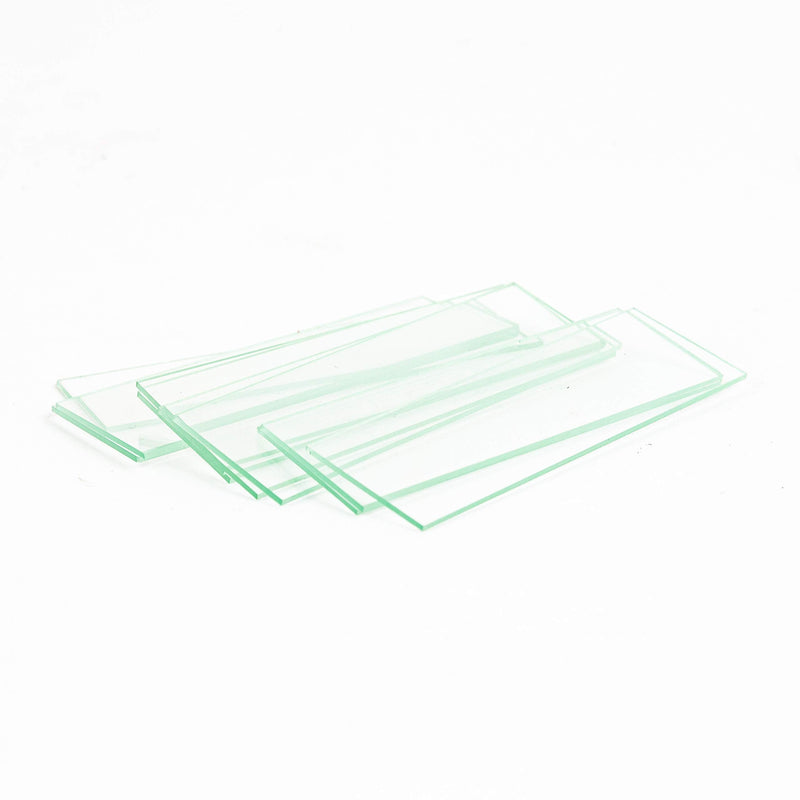 AmScope BS-72P-100S-22 72 Pieces of Pre-Cleaned Blank Microscope Slides and 100 Pieces of 22x22mm Square Coverslips Cover Glass 1 Count
