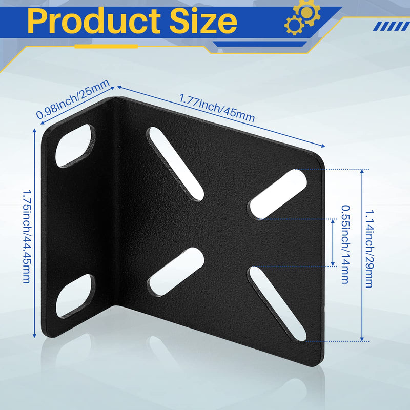 Pelopy Rack Mount Kit Compatible with 17.3 Inch Wide Switches, Adjustable Rack Ears Universal Rack Mount Brackets Compatible with Netgear/Buffalo Tech/Dell/D-Link/Linksys/TRENDnet Products