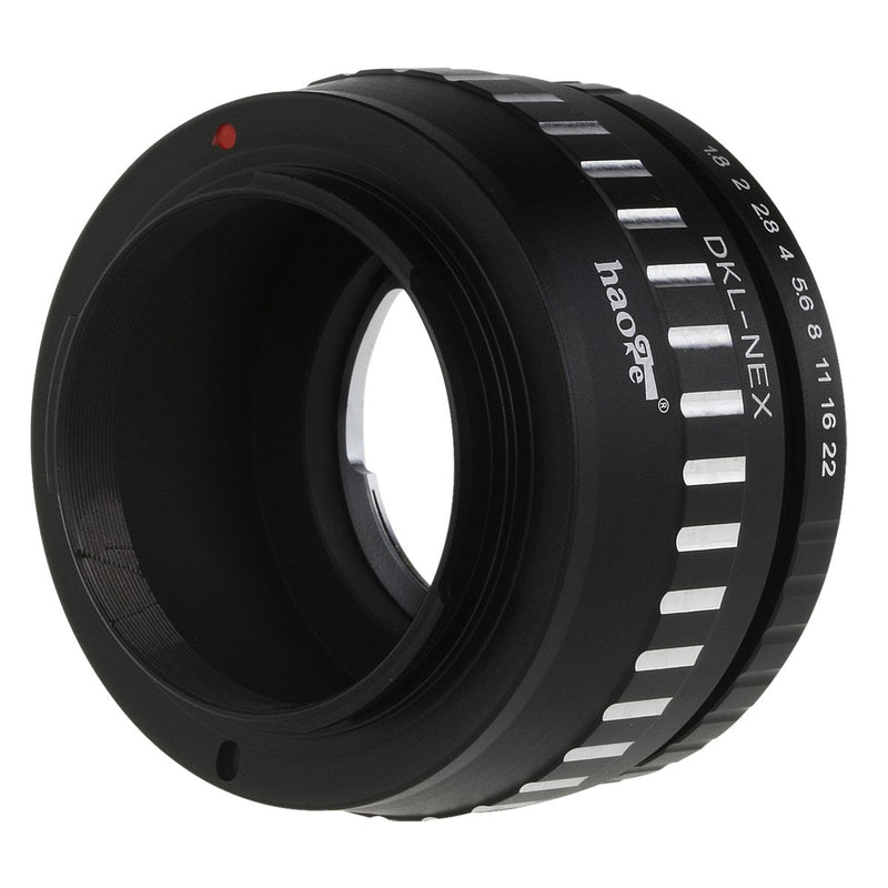 Haoge Lens Mount Adapter for Voigtlander Retina DKL Mount Lens to Sony E Mount NEX Camera as a3000 a3500 a5000 a5100 a6000 a6400 a6500 A7 A7R A7S A7II A7RII A7SII A7III A7RIII A9 EA50 FS7 FS5 FS7II