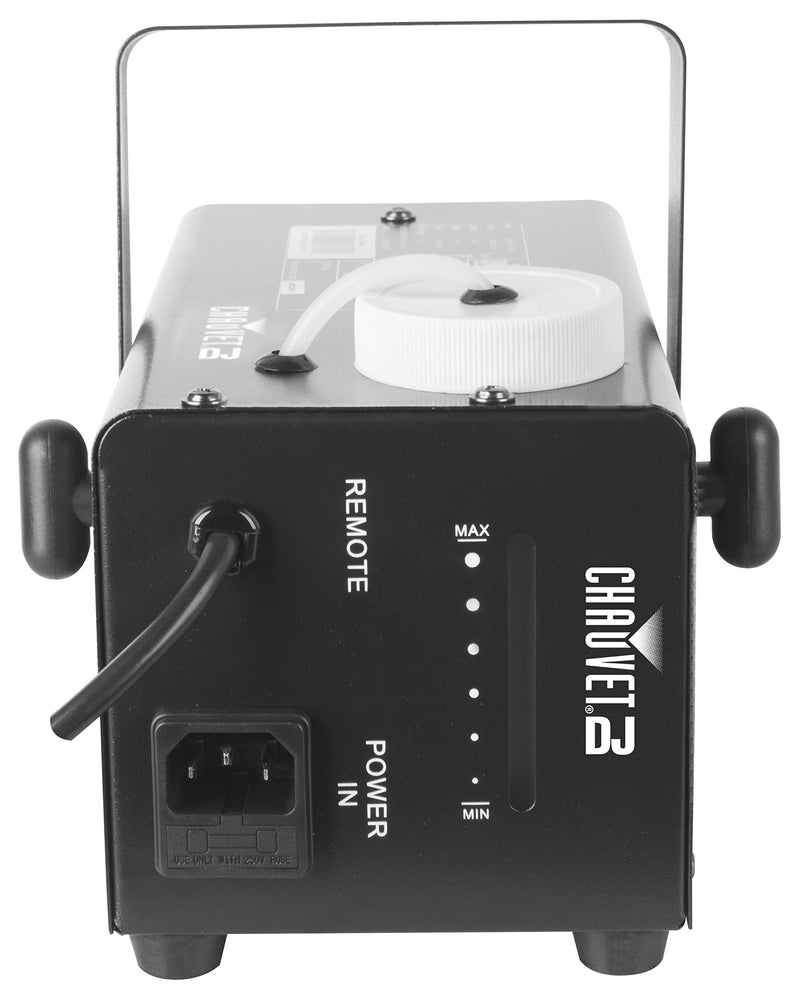 CHAUVET DJ Hurricane 700 Fog Machine w/Wired Remote and Fog Machine Fluid
