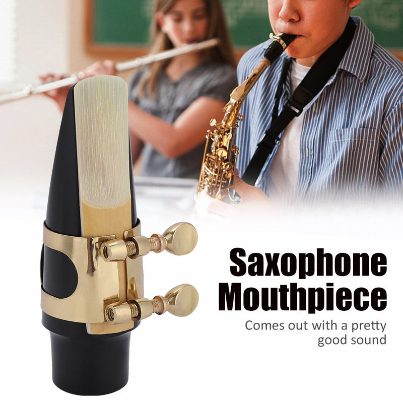 Sax Mouthpiece Set, Tenor Saxophone ABS Mouthpiece Kit Musical Instruments Accessories