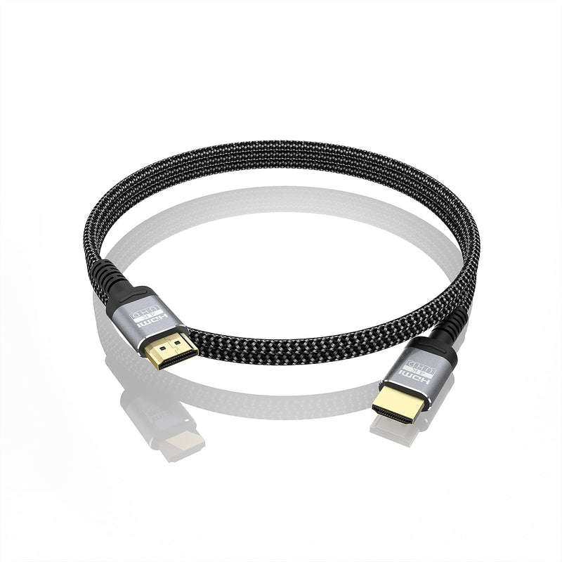 Soonsoonic 4K HDMI Cable 10 Ft | 18Gbps Ultra High Speed HDMI 2.0 Cable & 4K@60Hz HDR ARC HDCP2.2 Ethernet-Braided HDMI Cord | for UHD TV Monitor Laptop Xbox PS4/PS5 ect (3m) 10FT