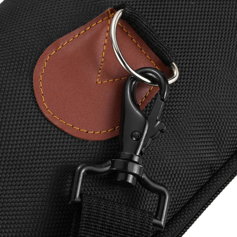 Andoer 1680D Clarinet Bag Case Straight Type Thicken Padded 15mm Foam with Adjustable Shoulder Strap Pocket