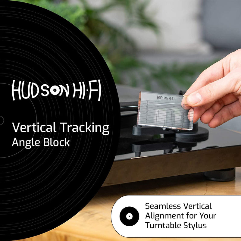 Turntable Cartridge Alignment - Vertical Tracking Angle Block for DJ Turntable and Phono Cartridge - VTA Azimuth Ruler Tonearm Alignment Tool for Turntable Stylus - Tonearm Cartridge Stylus Gauge
