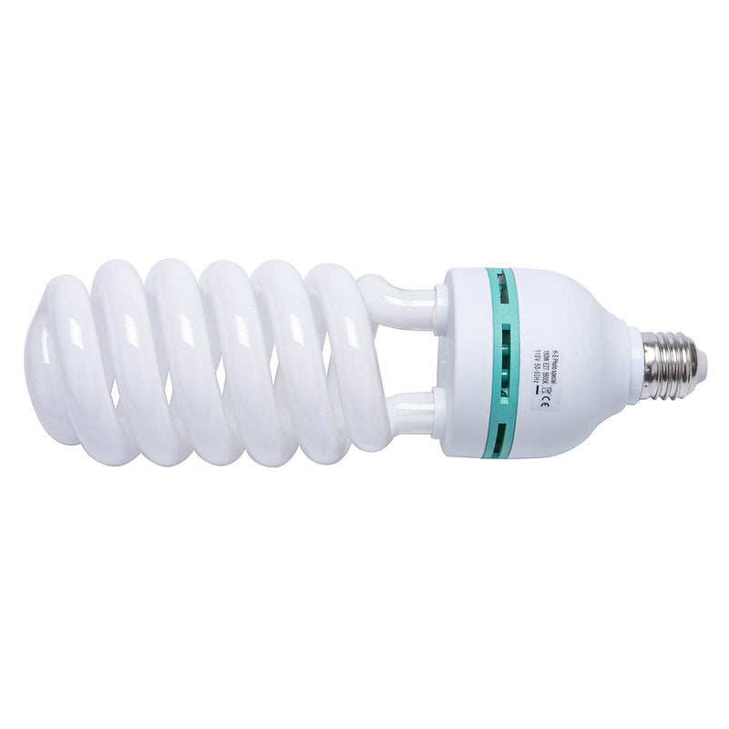 Photography 150W Compact Fluorescent CFL Daylight Balanced Bulb for Photography & Video Studio Lighting