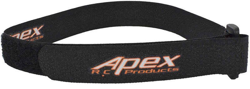 5 Pack 16mm x 400mm Straps Lipo Battery/Camera Straps - Apex RC Products #3042