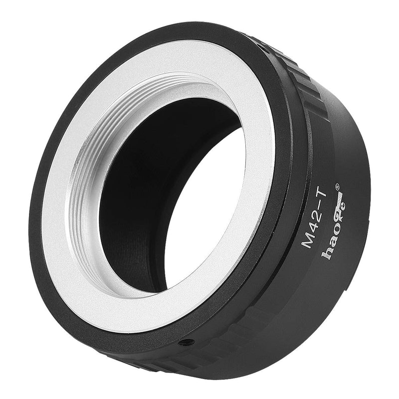 Haoge Manual Lens Mount Adapter for M42 42mm Screw-Mount Lens to Leica L Mount Camera Such as T, Typ 701, Typ701, TL, TL2, CL (2017), SL, Typ 601, Typ601, Panasonic S1 / S1R