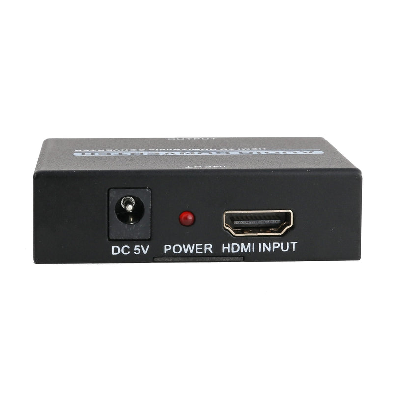 IO Crest Digital HDMI Audio Extractor Converter SPDIF + 3.5MM Output Supports HDCP 2.2, Dolby Digital/DTS Passthrough