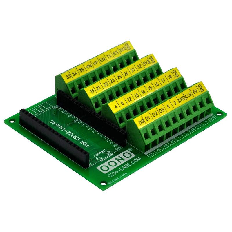 Screw Terminal Block Breakout Module Board for ESP32-DevKitC