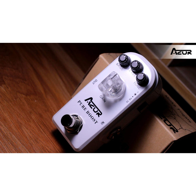 [AUSTRALIA] - AZOR Pure Boost Guitar Effect Pedal Micro Clean Boost with True Bypass 