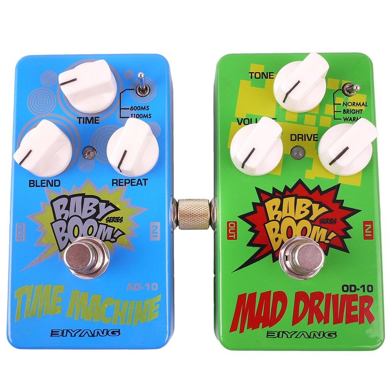 [AUSTRALIA] - Mr.Power 1/4 Inch Guitar Effect Pedal to Pedal Straight Coupler Connector Better Than Jumper Cable for Pedalboard Pedal Board (4 Pack) 
