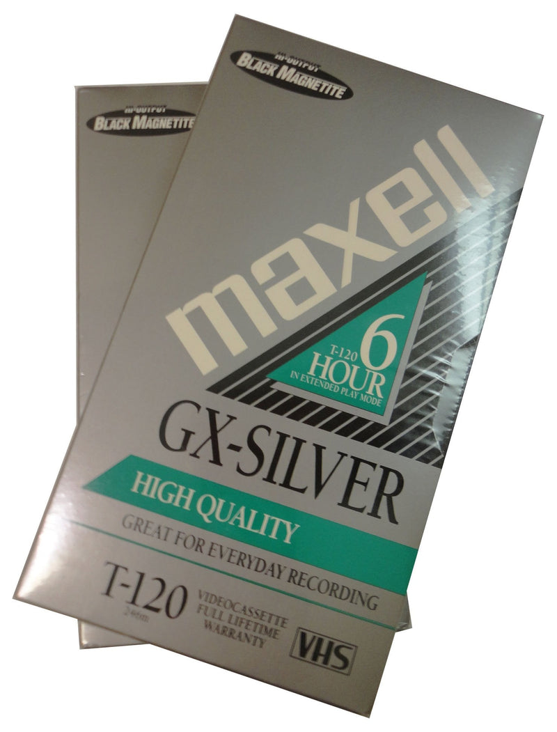 Maxell GX-Silver T-120 VHS (1-pack)
